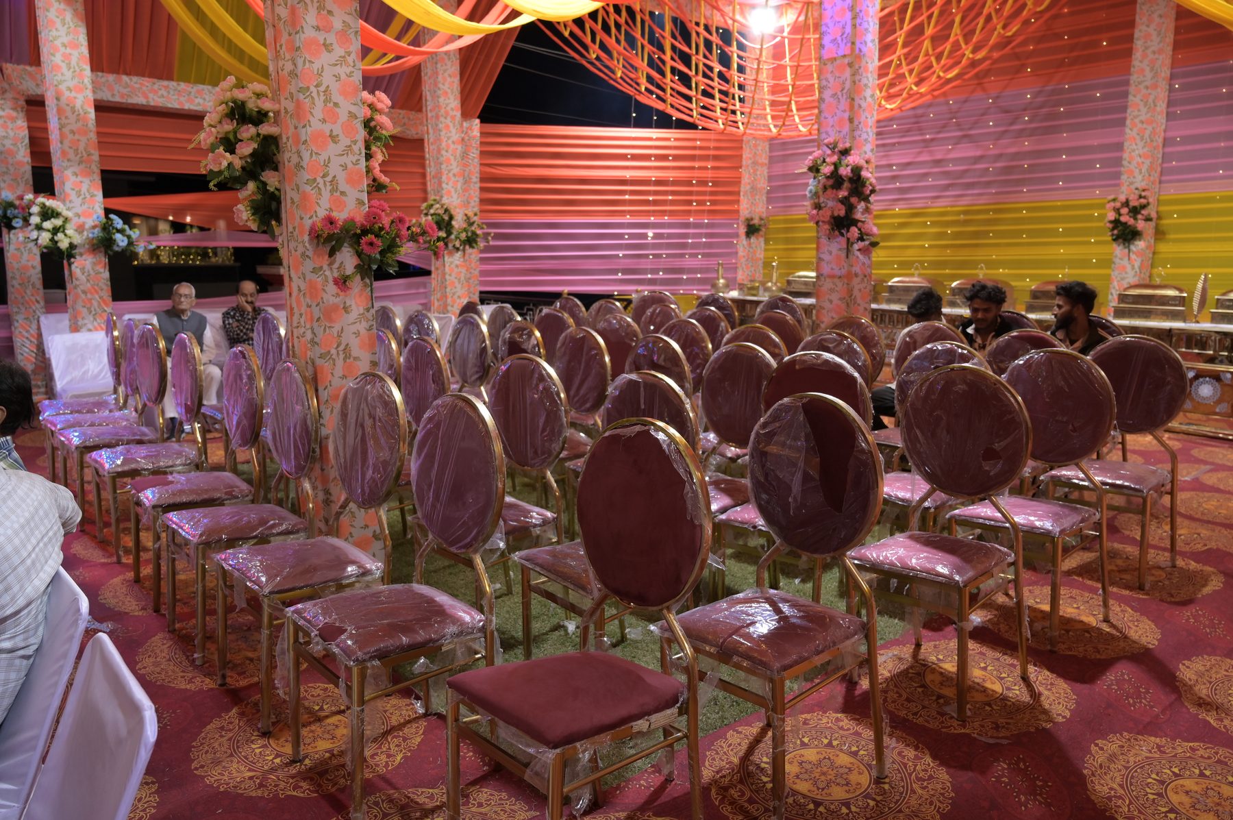 Seating setup