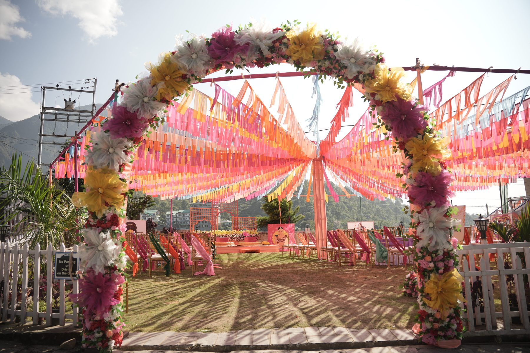 Floral arch